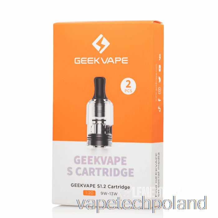 Wymienne Kapsuły Do ​​vape Geek Vape 1,2ohm